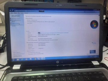 Hp 15/amd a4 3300m ddr3/4gb ddr3/hdd *відсутній/ssd 500 gb/*інтегрована