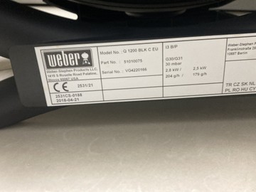 Б/в Гриль Weber q1200 01-201107014