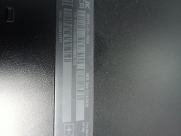 Б/в Ноутбук Acer 15/ryzen 5 7535hs ddr5/16gb ddr5/hdd *відсутній/ssd 512 gb/geforce rtx4050 6gb 01-201123535
