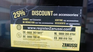 Б/в Духовка електрична Zanussi zob35702bv 01-201095749