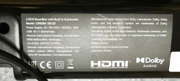 Б/у Акустика Jbl cinema sb 120 01-201161667