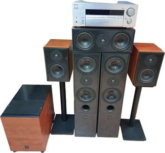 Б/в Домашній кінотеатр Sony str-db780, фронт canton le107 2шт, центр le 105 cm, тил le 102 2шт, саб asd 250sc 01-200530974