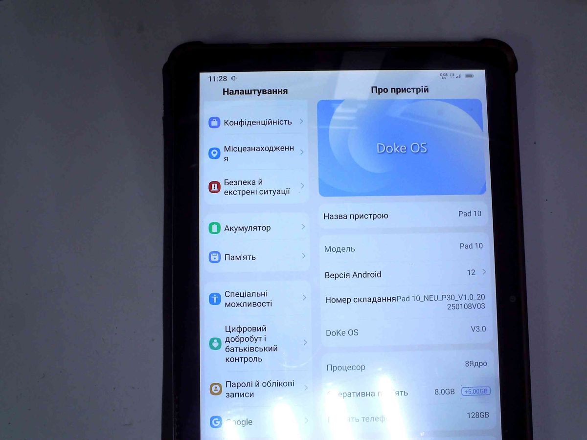 oscal pad 10 8/128gb 4g dual sim