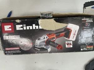 Б/в Кутова шліфмашина Einhell x-change axxio 18/125q 1акб зп 01-200750855