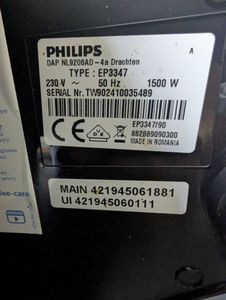 01-200757608: Philips series 3300 ep3347/90