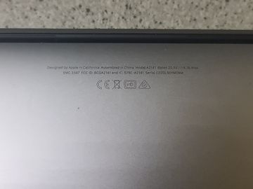 Б/в Ноутбук Apple macbook pro 16" 2019 /a2141 /core i7 2,6ghz /ram 16gb /ssd 500gb /amd radeon pro 5300m 01-200802178