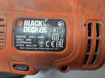 Б/в Дриль ударний Black&Decker kr504re 01-200814631
