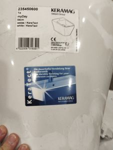 Б/у Унітаз підвісний Rakceramics rak ceramics cloud 01-200832927