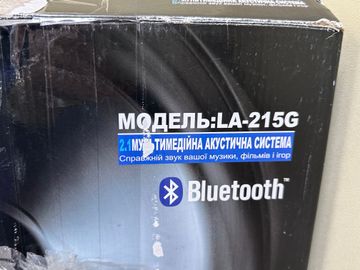 Б/в Мультимедійна акустика Golden Field la-215g bt 01-200846290