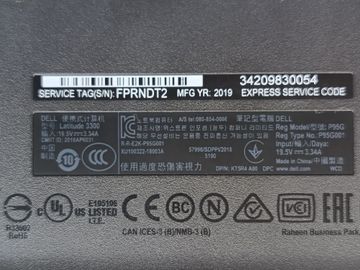 Б/у Ноутбук Dell 13/core i5 8250u ddr4/16gb ddr4/ssd 256 gb/*інтегрована 01-200854441