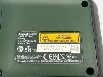 Б/в Лазерний нівелір Bosch universallevel 360 01-200814582
