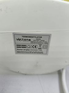 Б/в Обігрівач Volteno vo0280 01-200890017