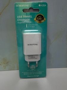Б/в Мережевий зарядний пристрій Borofone ba20a 16-000275986