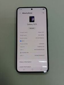 Б/в Мобільний телефон Samsung galaxy s23 sm-s911u1 8/128gb 01-200923605