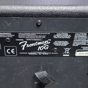 Б/в Комбопідсилювач Fender frontman 10g 01-200898962