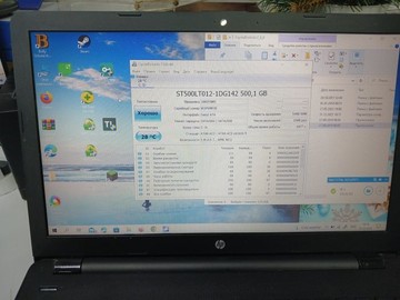 Б/в Ноутбук Hp 15/celeron n3060 ddr3/4gb ddr3/hdd 500 gb/ssd *відсутній/*інтегрована 01-200938000