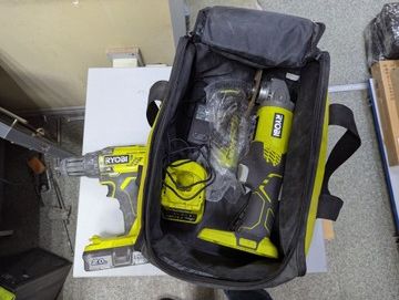 Б/в Набір інструментів Ryobi r18dd3/r18ag 2 акб 2ah зп 01-200936064