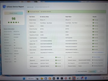 Б/у Мобільний телефон Apple iphone 15 128gb 01-200905699