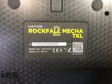 Б/в Клавіатура Hator rockfall 2 mecha tkl 01-200954597