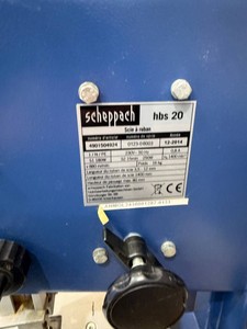 Б/в Стрічкопильний верстат Scheppach hbs 20 01-200975154