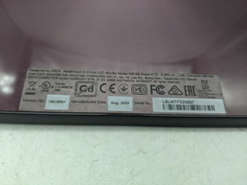 Б/в Монітор Asus zenscreen mb169ck 01-200910240