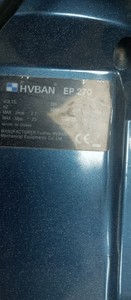 Б/в Фарбувальний апарат Hvban ep-270 01-200979360