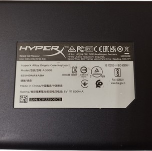 Б/в Клавіатура Hyperx alloy origins core pbt hx 01-200856196