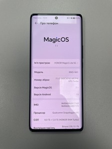 Б/в Мобільний телефон Honor x9a 8/256gb 01-201027970