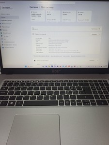 Б/в Ноутбук Acer 17/celeron n4500 ddr4/8gb ddr4/hdd 1000 gb/ssd 256 gb/*інтегрована 01-201031694