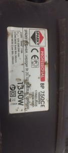Б/в Перфоратор Sparky bp 750ce 01-201037921