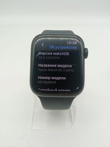 Б/в Смарт-годинник Apple watch se 3 gps + cellular 44mm alu. case 01-200986600