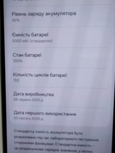 Б/у Мобільний телефон Samsung galaxy a36 5g 8/256gb 01-201052550
