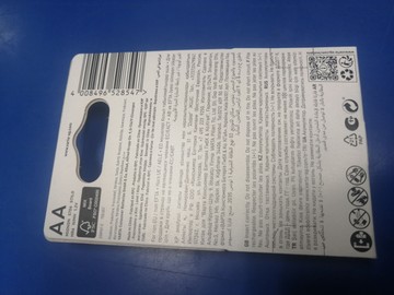 Б/у Батарейки Varta aa 2700 mah упак із 4шт 01-201074728