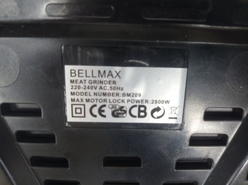 Б/в М'ясорубка Bellmax bm209 01-201077564