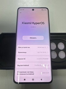 Б/в Мобільний телефон Xiaomi redmi note 15 4g 6/128gb 01-201106687