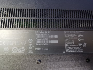 Б/в Ноутбук Hp 15/core i5 6200u ddr3/16gb ddr3/hdd *відсутній/ssd 256 gb/*інтегрована 01-201137527