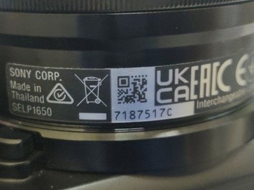 Б/в Фотооб'єктив Sony selp1650 e pz 16-50mm f/3,5-5,6 oss 01-201103080