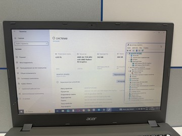 Б/в Ноутбук Acer 15/amd a6 7310 ddr3/4gb ddr3/hdd 500 gb/ssd *відсутній/*інтегрована 01-201150439
