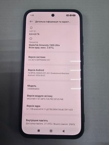 Б/в Мобільний телефон Xiaomi redmi note 15 pro 5g 8/256gb 01-201155796