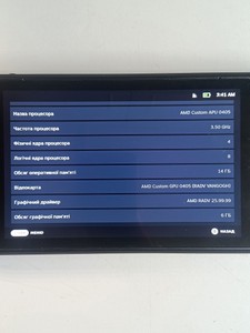 Б/в Ігрова приставка Valve steam deck 512gb 01-201158400