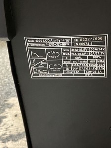 Б/в Зварювальний апарат Vitals mig 2000 digital lcd 01-201165128