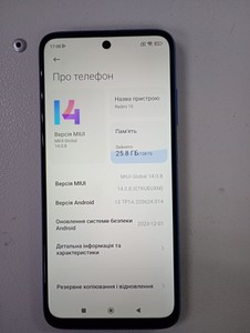 Б/в Мобільний телефон Xiaomi redmi 10 4/128gb 01-201177452