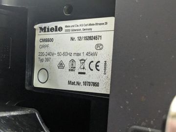 01-200550415: Miele cm 5500