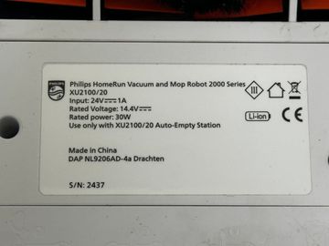 01-200770698: Philips series 2000 xu2100/20