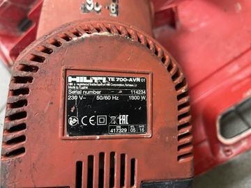 Б/в Відбійний молот Hilti te 700-avr 01-200789268
