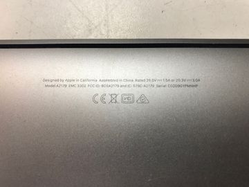 Б/в Ноутбук Apple macbook air 13" 2020 a2179 core i3 1,1ghz/ram8gb/ssd256gb/intel iris plus graphics 01-200803670