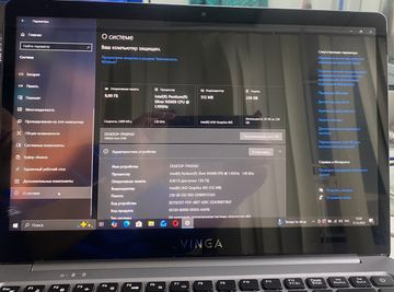 Б/в Ноутбук Vinga 14/pentium silver n5000 ddr4/8 gb ddr4/ssd 256 gb/інтегрована 01-200817457