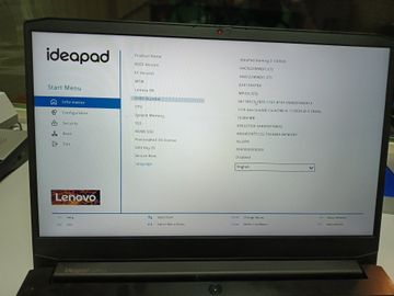 Б/в Ноутбук Lenovo 15/core i5-11300h ddr4/16gb ddr4/hdd *відсутній/ssd 960 gb/geforce rtx3050 4gb 01-200824394