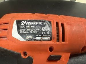Б/у Шуруповерт 220V Werkfix edc 500 wf 01-200834417