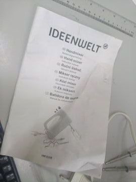 Б/в Міксер Ideenwelt hm1030b 01-200843770